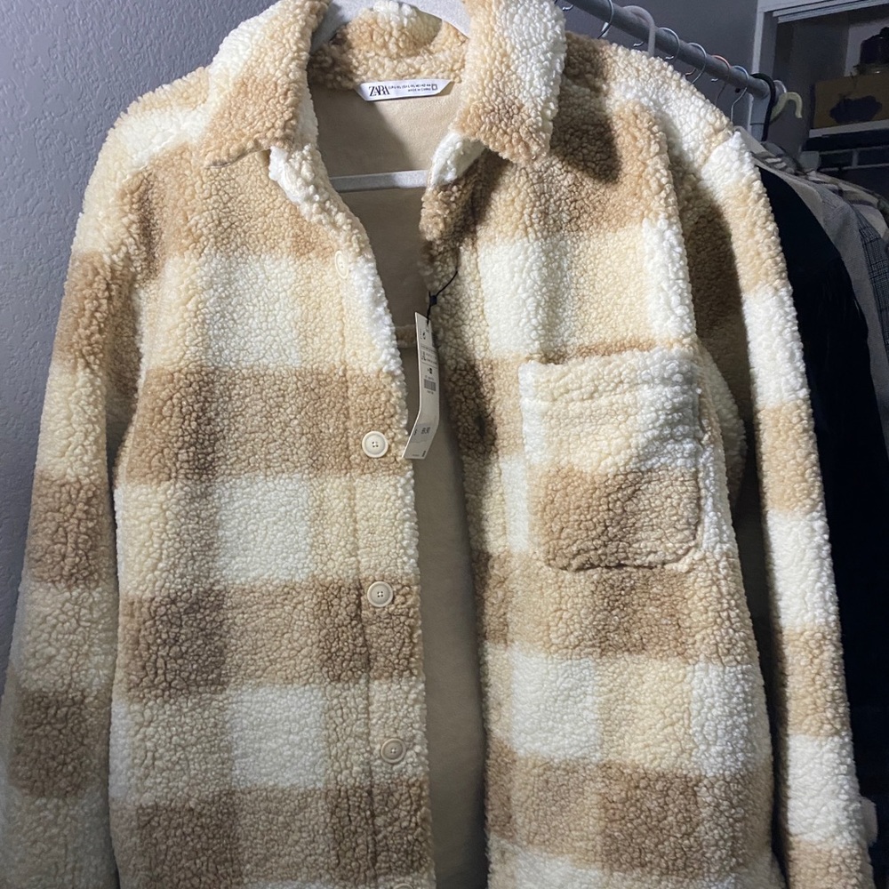 Mens sherpa flannel